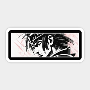 Anime Warrior Eye Sticker